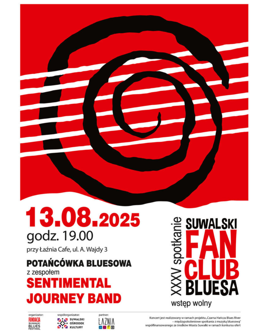 🎶 Blues i taniec w sercu Suwałk – XXXV spotkanie Fan Clubu Bluesa już jutro!