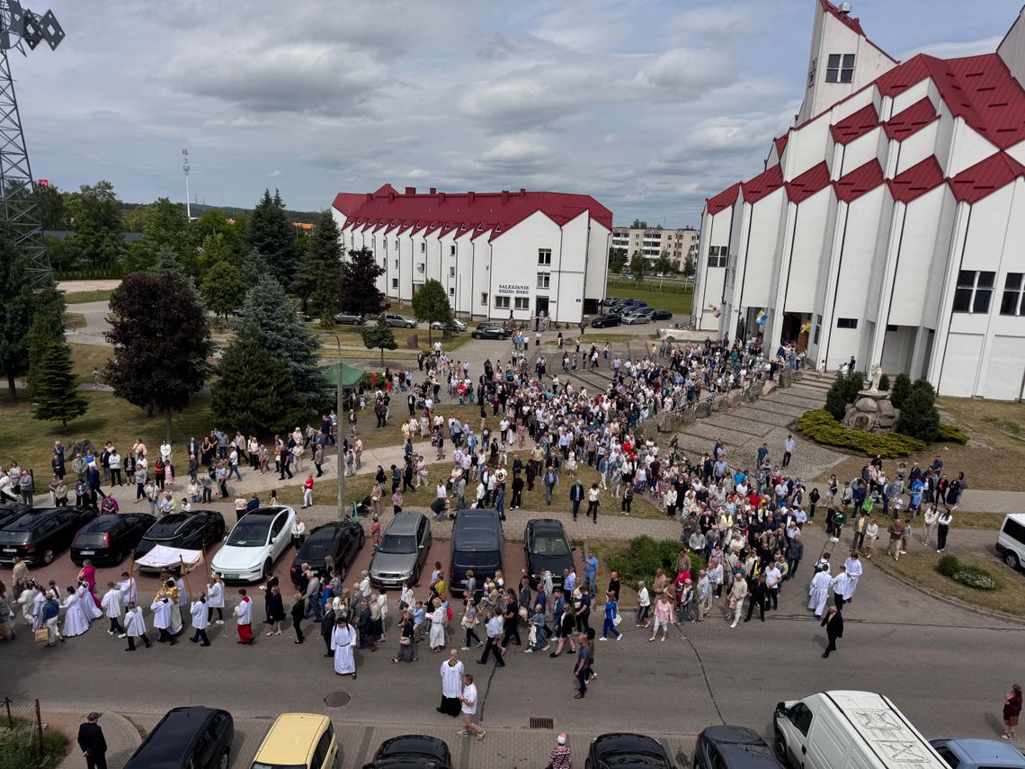Boże Ciało u Salezjanów w Suwałkach