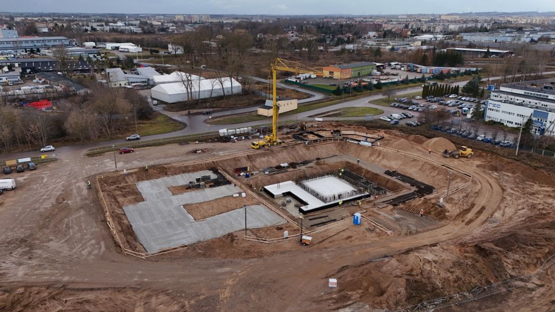 Budowa spalarni odpadów w Suwałkach nabiera tempa. Co już powstało?