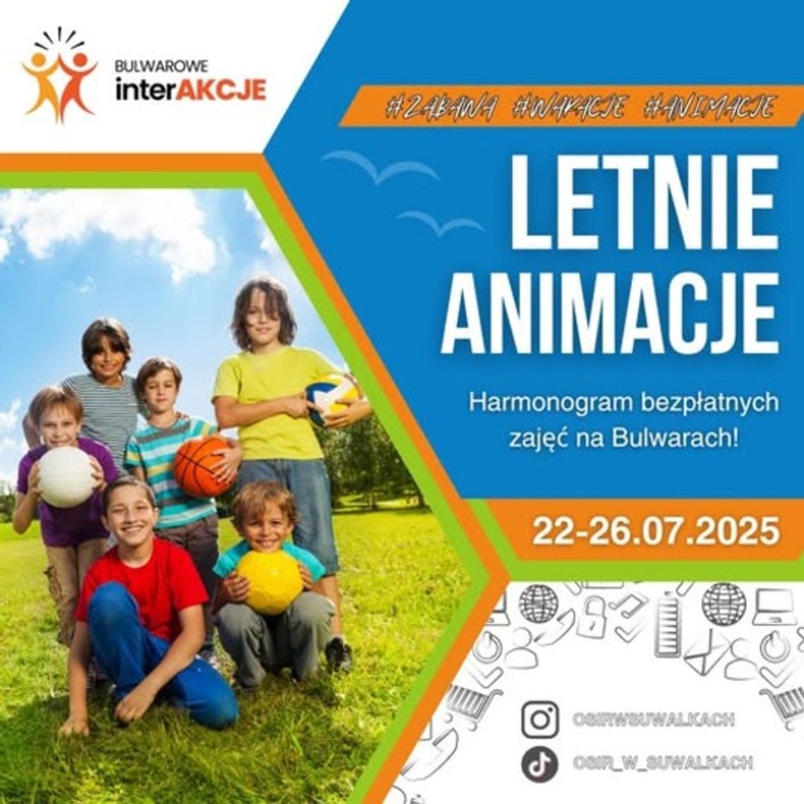 🎨 Bulwarowe interAKCJE trwają! Kolejne dni pełne atrakcji dla najmłodszych na Bulwarach 🥳