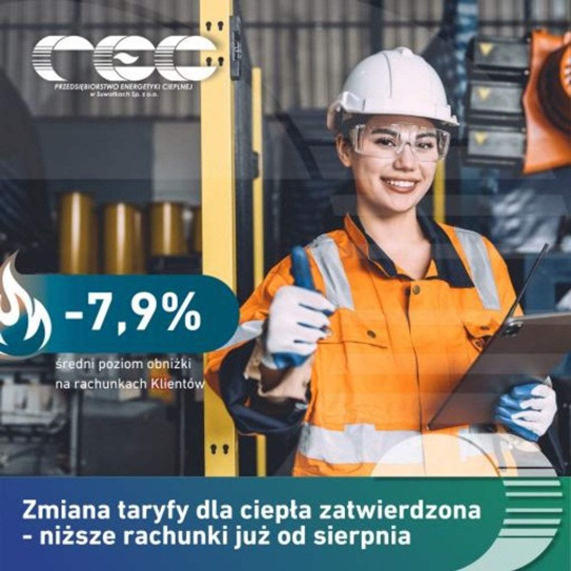 Ceny ciepła w Suwałkach znowu w dół! Mieszkańcy zyskają nawet 668 zł rocznie 💸🌡️