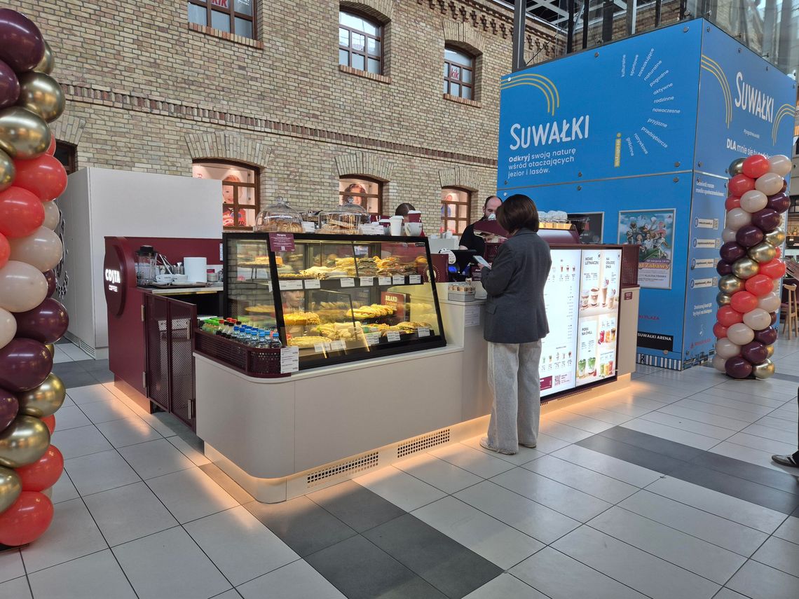 Costa Coffee otwarte w Suwałki Plaza Costa Coffee otwarte w Suwałki Plaza