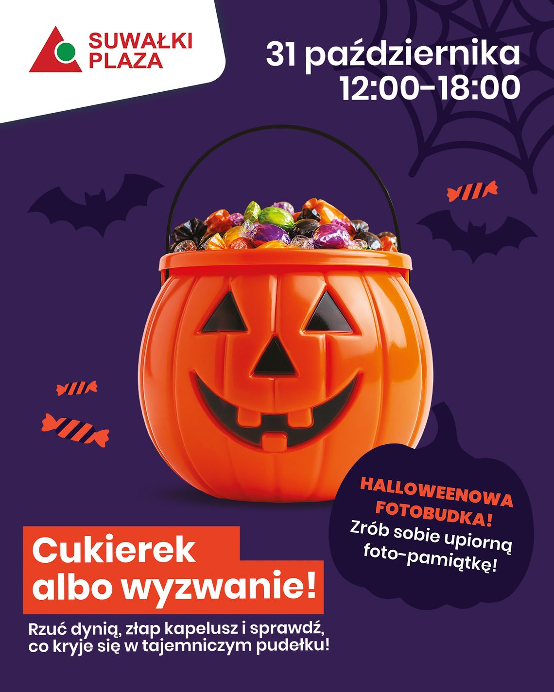 Cukierek albo wyzwanie! Halloween w Suwałki Plaza już 31 października