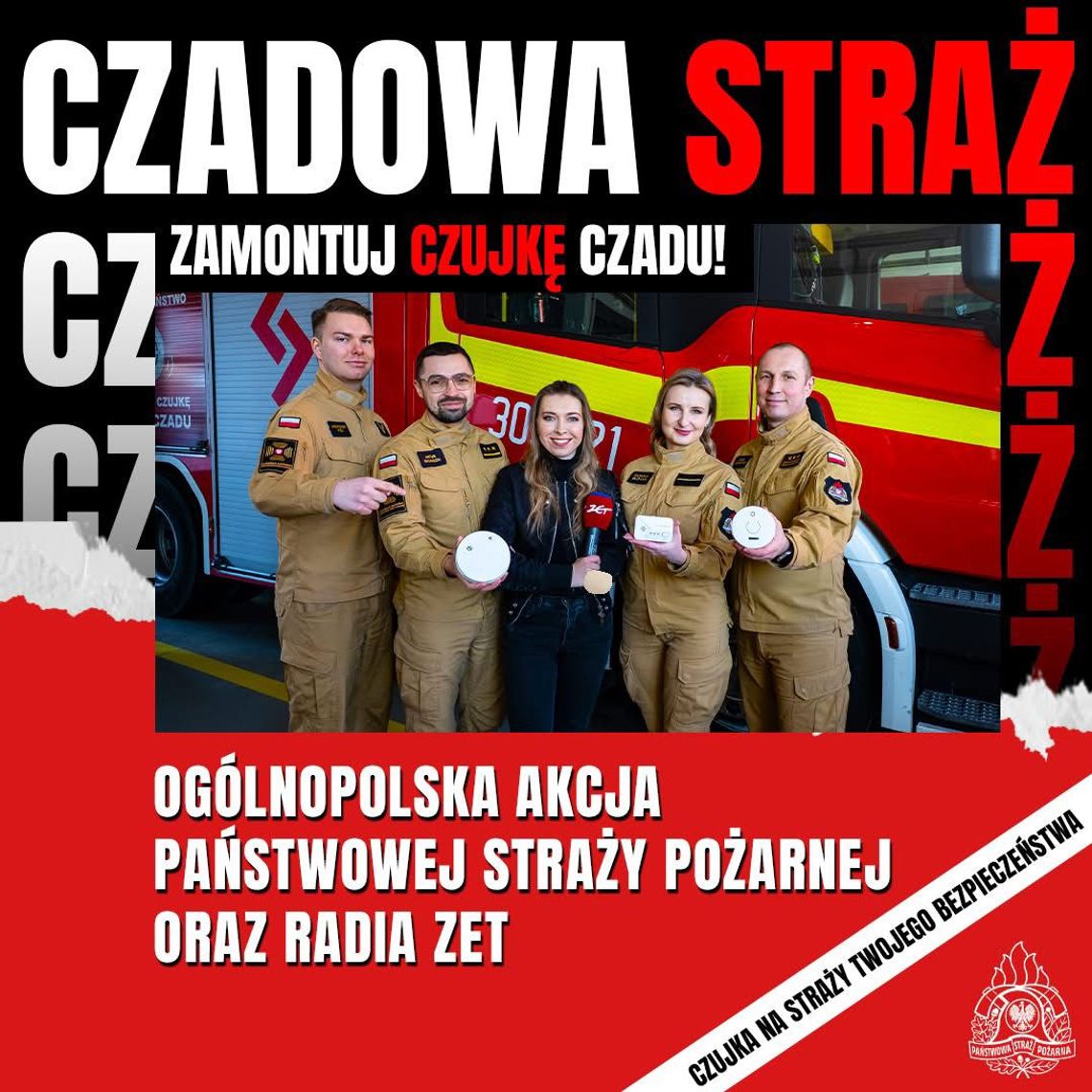 🚨 „Czadowa Straż” – odbierz czujnik i zadbaj o bezpieczeństwo swojego domu