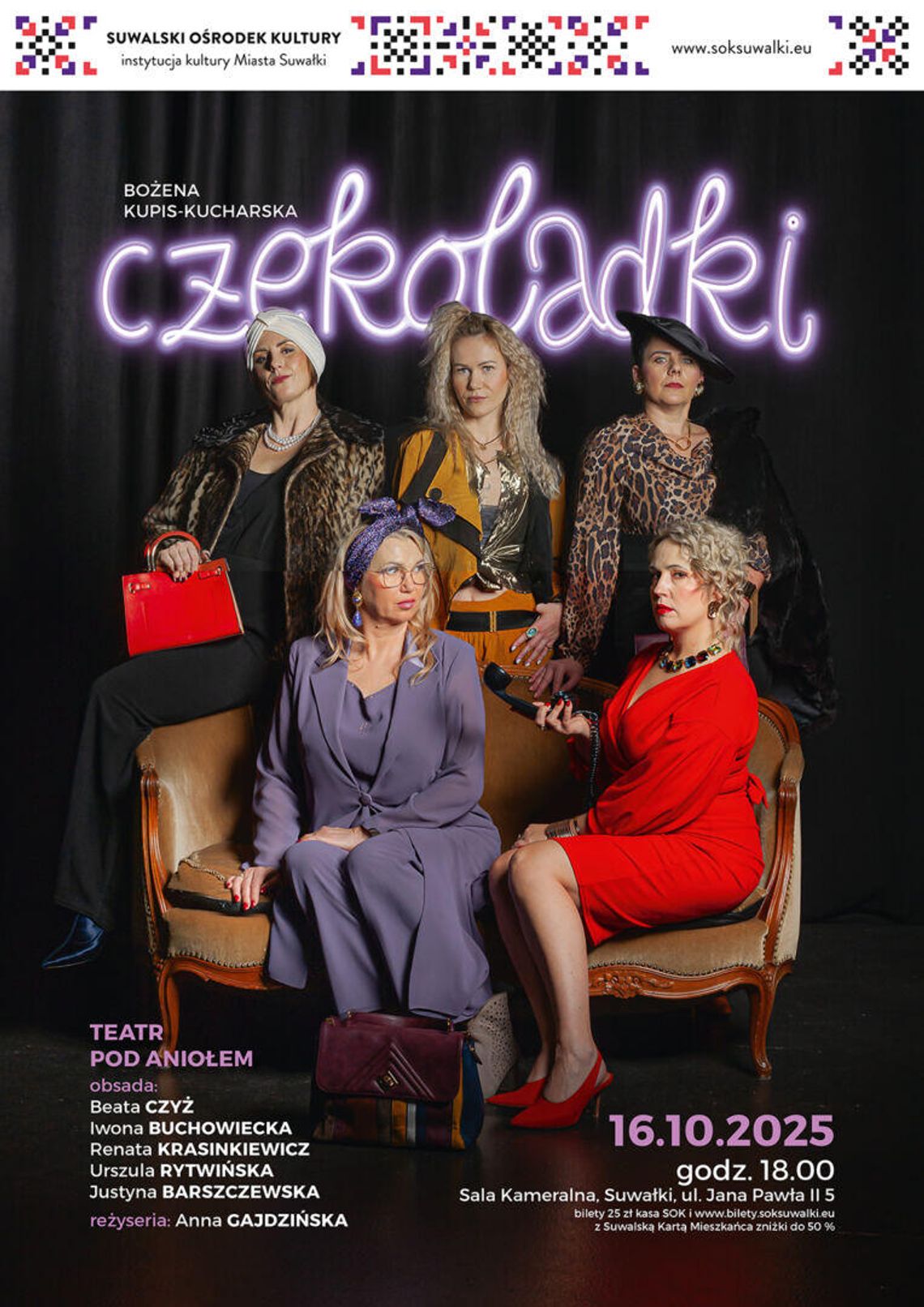 „Czekoladki” – spektakl Teatru pod Aniołem już 16 października! 🎭