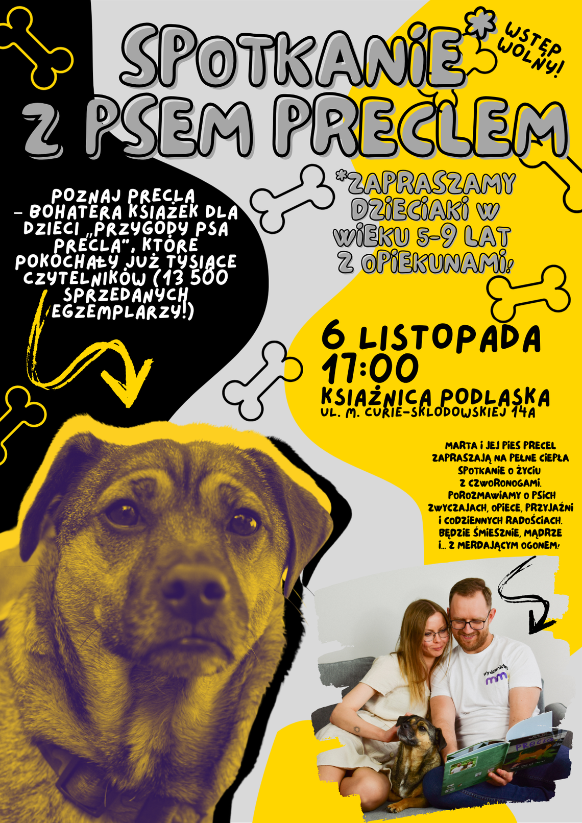 📚 Czy można czytać książki z merdającym ogonem? Oczywiście, że tak! 🐶