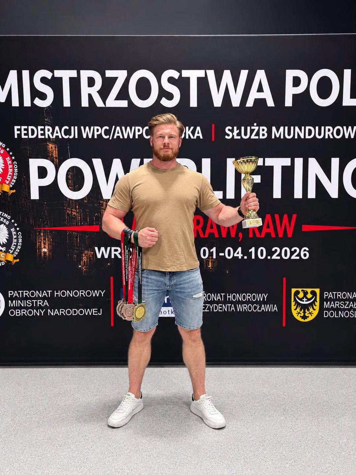 Daniel Miszkiel z medalami i rekordem Polski. Świetny występ na mistrzostwach służb mundurowych Daniel Miszkiel z medalami i rekordem Polski. Świetny występ na mistrzostwach służb mundurowych