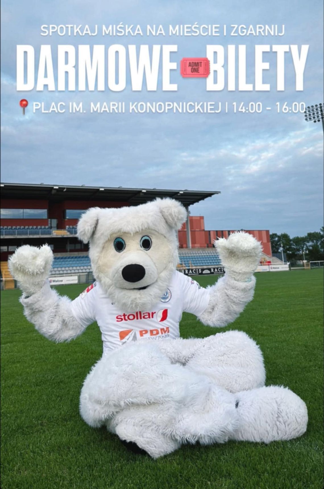 🎟 Darmowe bilety na mecz Wigry Suwałki – MKS Ząbkovia Ząbki! 🐻⚽