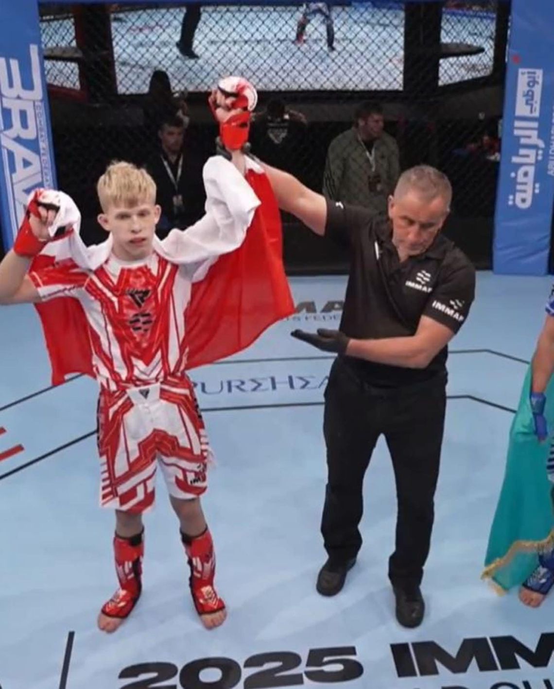 🥈 Dawid Bałtrukanis Wicemistrzem Świata w MMA!