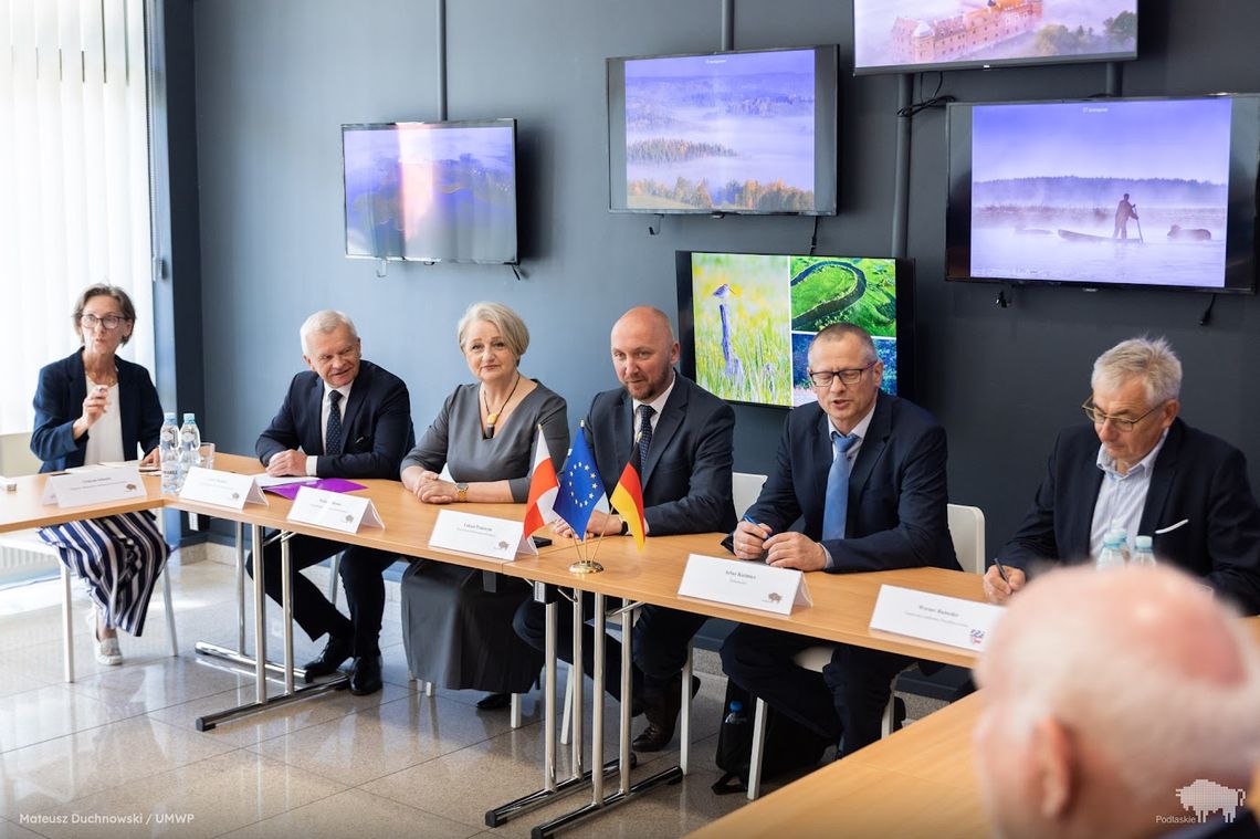 Delegacja z Dingolfing – Landau w Podlaskiem