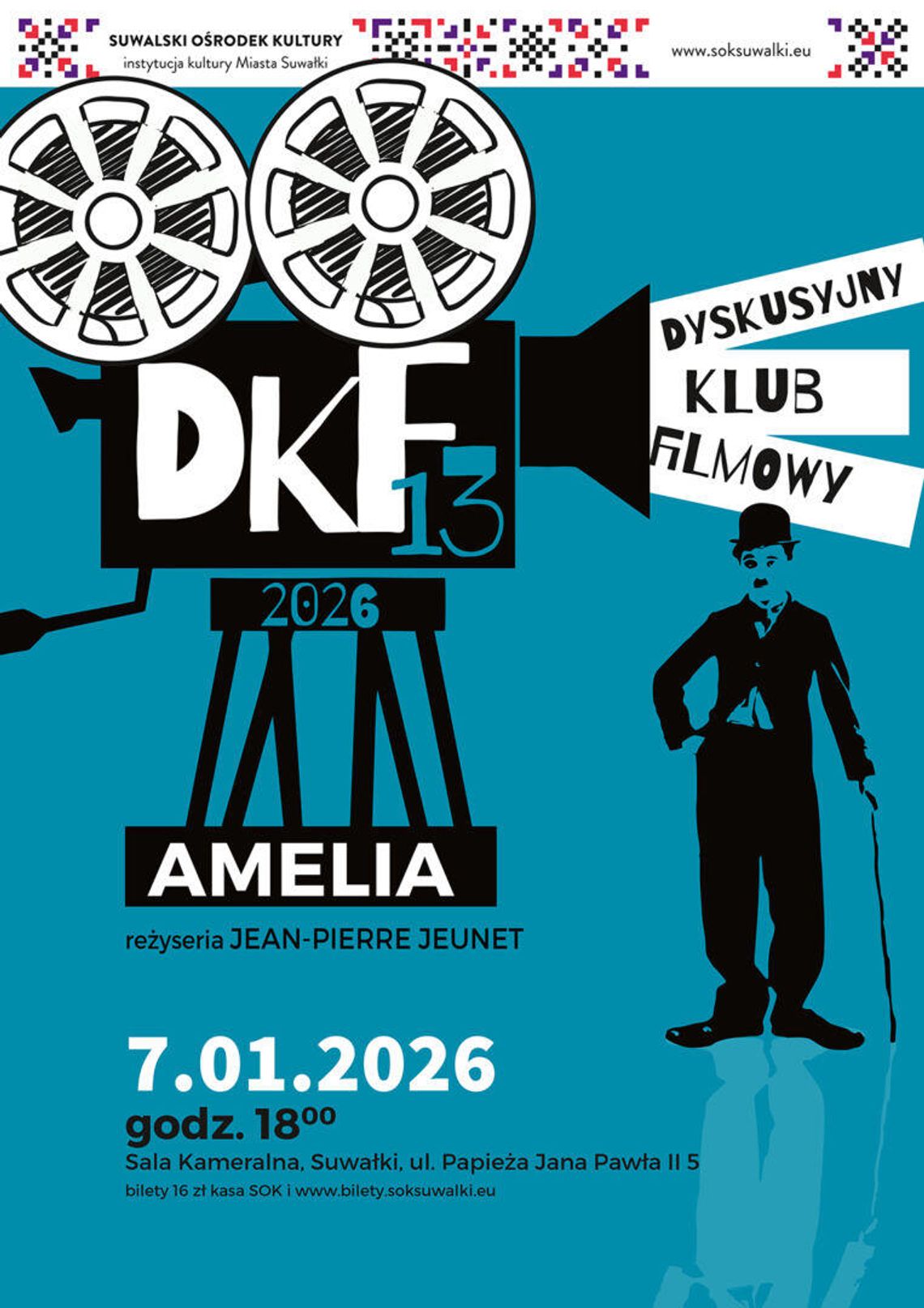 🎬 DKF 13: „Amelia” – kultowy seans w Suwałkach
