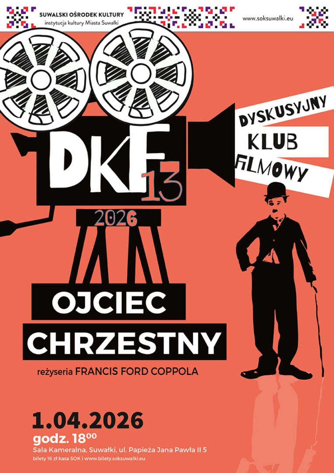 DKF 13 w Suwałkach – „Ojciec chrzestny” na wielkim ekranie