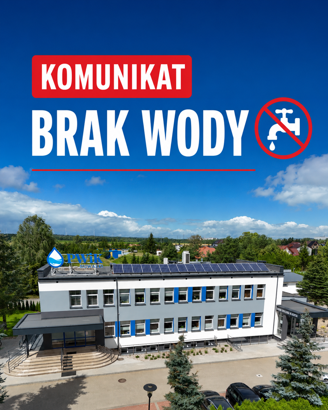 Długa przerwa w dostawie wody w Suwałkach. PWiK wskazuje konkretne adresy Długa przerwa w dostawie wody w Suwałkach. PWiK wskazuje konkretne adresy
