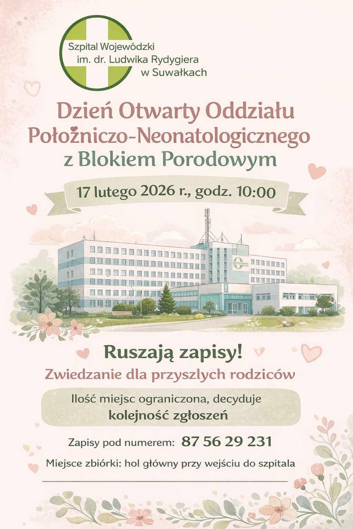 Dni Otwarte Oddziału Położniczo-Noworodkowego w Szpitalu w Suwałkach