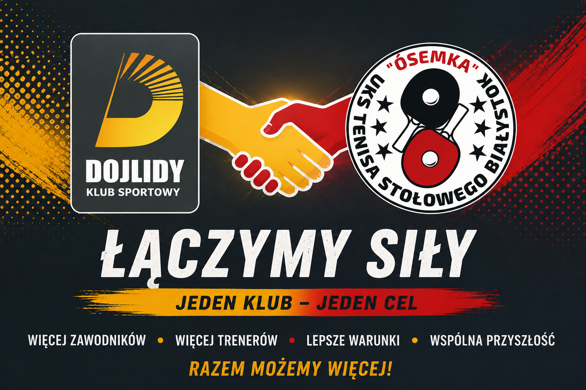 Dojlidy Białystok i „Ósemka” łączą siły. Nowy trener i większy system szkolenia