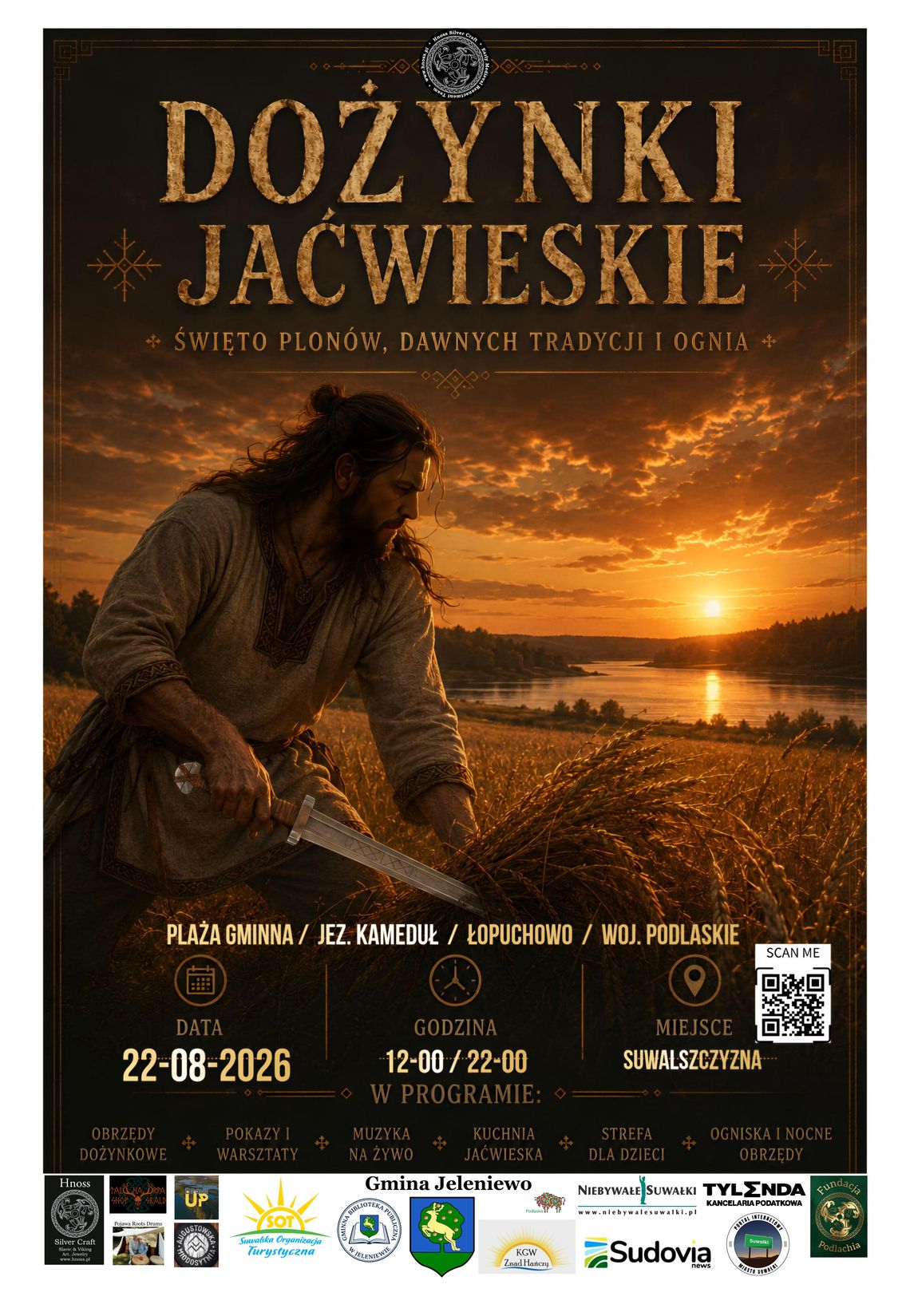 Dożynki Jaćwieskie na Suwalszczyźnie. Święto plonów, dawnych tradycji i ognia
