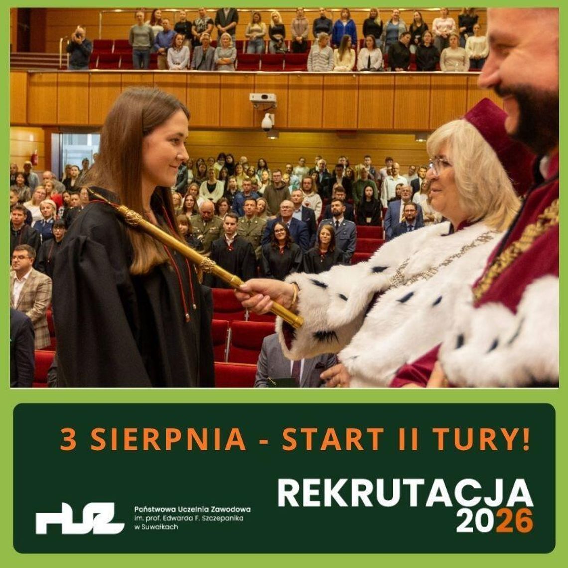 Druga tura rekrutacji na studia w Suwałkach. Są jeszcze wolne miejsca!
