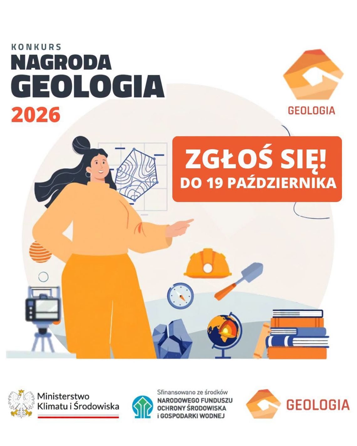 Dwa konkursy geologiczne 2026. Do zdobycia łącznie 45 tys. zł! Dwa konkursy geologiczne 2026. Do zdobycia łącznie 45 tys. zł!