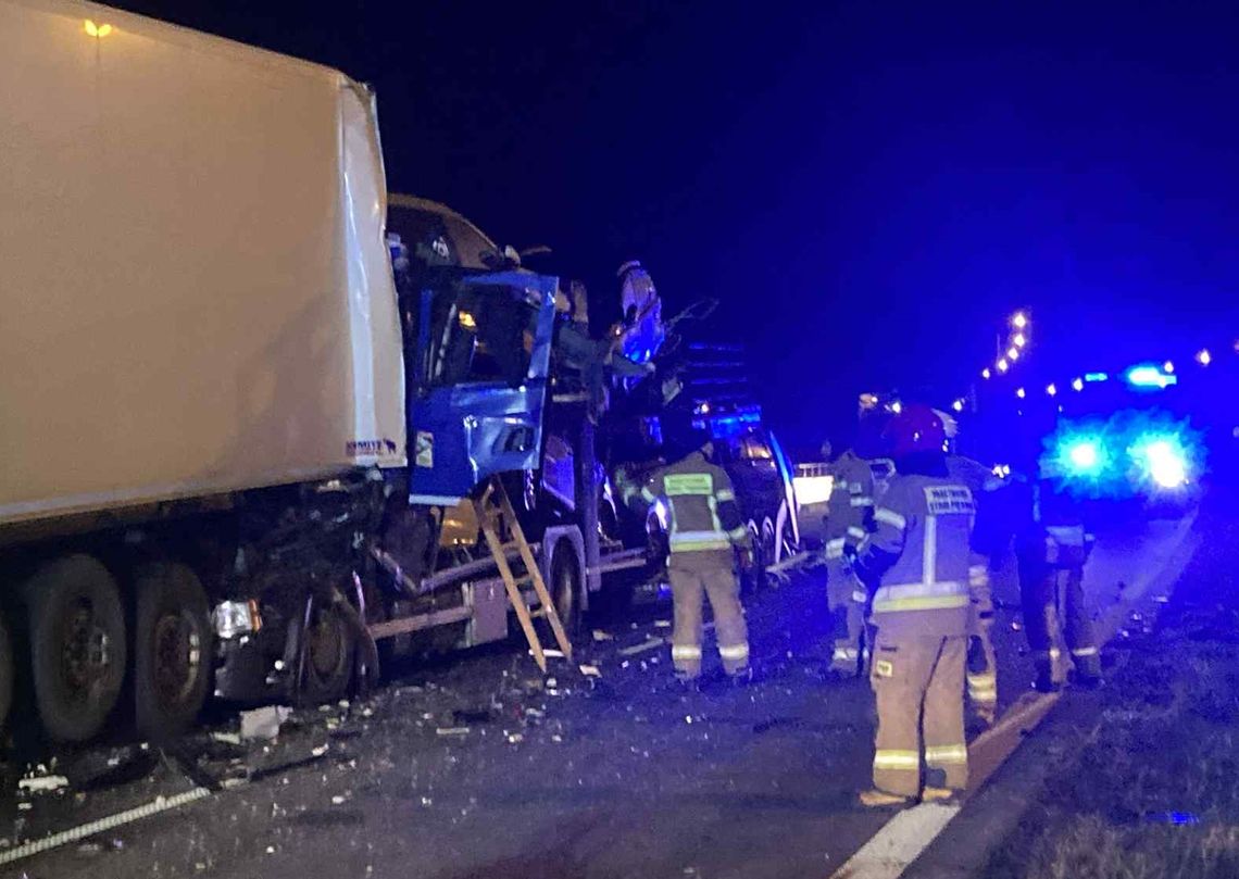 🚨 Dwa zdarzenia drogowe na S61 w kierunku Litwy — droga zablokowana ❗