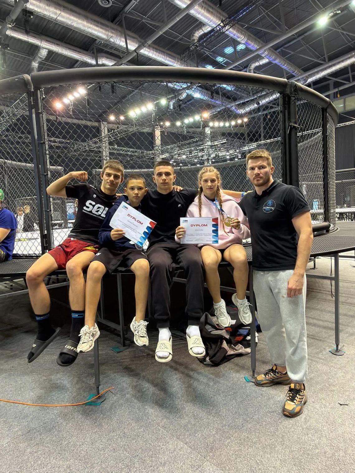 Dwa złote medale dla Ultimate Gym Suwałki podczas MMA Polska 17! Dwa złote medale dla Ultimate Gym Suwałki podczas MMA Polska 17!
