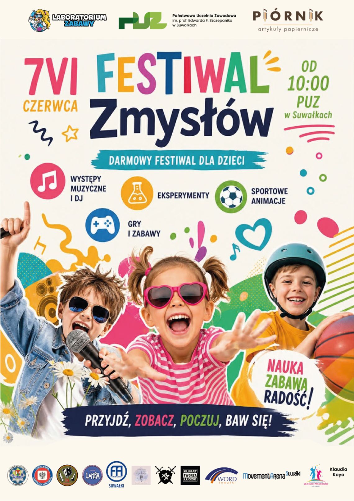 🎉 Dzień Dziecka trwa dłużej! Przed nami rodzinny piknik pełen atrakcji w Suwałkach 🎉 Dzień Dziecka trwa dłużej! Przed nami rodzinny piknik pełen atrakcji w Suwałkach