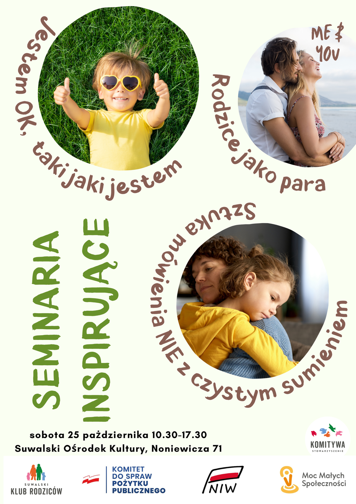 👩‍👩‍👧‍👦 Dzień pełen inspiracji rodzicielskich w Suwałkach 💬