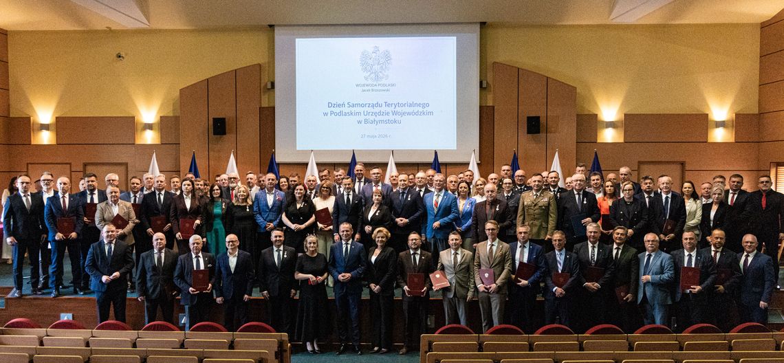 Dzień Samorządu Terytorialnego w Podlaskim Urzędzie Wojewódzkim. Uhonorowano zasłużonych dla samorządności Dzień Samorządu Terytorialnego w Podlaskim Urzędzie Wojewódzkim. Uhonorowano zasłużonych dla samorządności