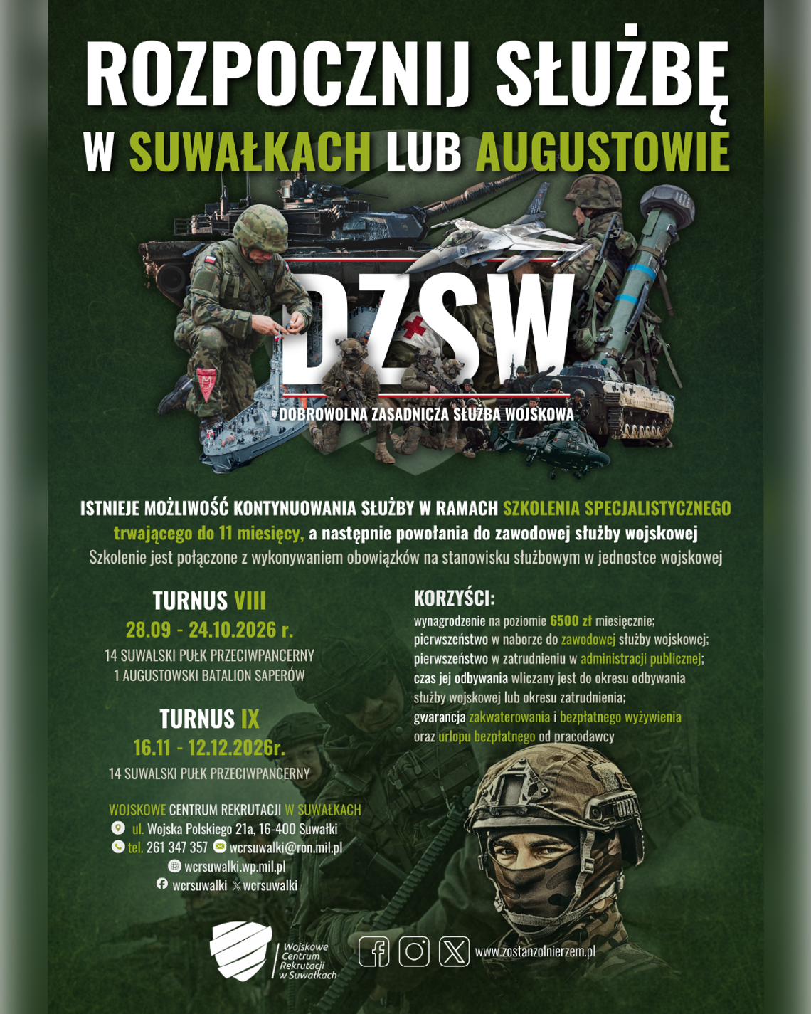 DZSW w Suwałkach i Augustowie. Kolejny turnus rozpocznie się 28 września DZSW w Suwałkach i Augustowie. Kolejny turnus rozpocznie się 28 września