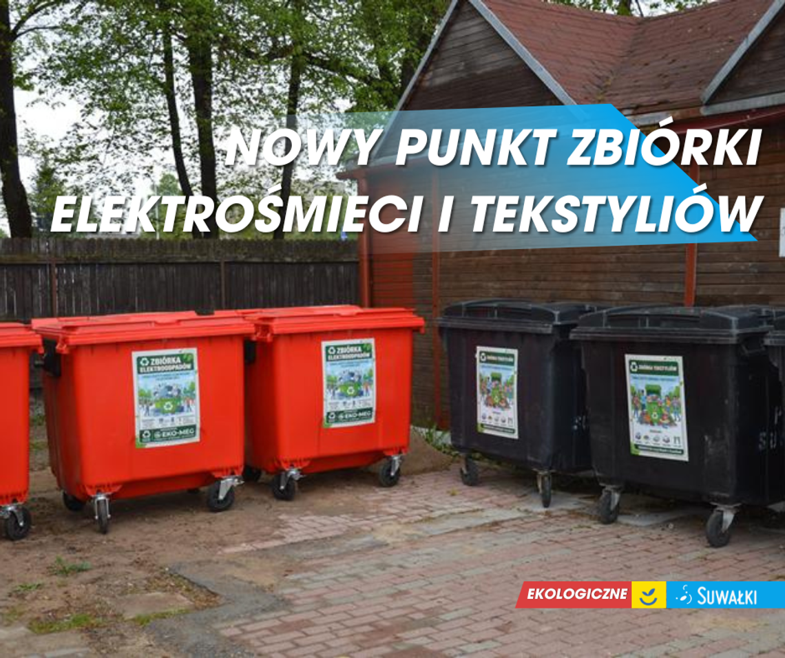 Eko-punkty pojawiły się na suwalskich bazarach. „Suwalczaki Segregują” ruszają dalej