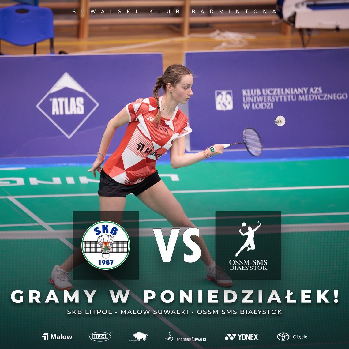🏸 Ekstraliga Badmintona wraca do Suwałk. SKB Litpol-Malow zagra u siebie! 🏸 Ekstraliga Badmintona wraca do Suwałk. SKB Litpol-Malow zagra u siebie!
