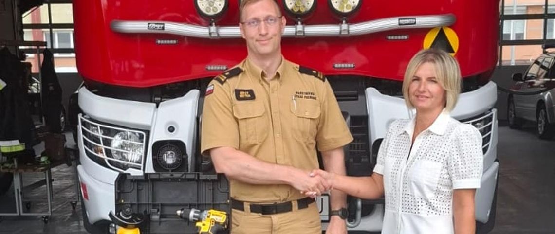 🔧 Elektronarzędzia dla strażaków z Suwałk – darowizna od Stena Recycling 🚒 🔧 Elektronarzędzia dla strażaków z Suwałk – darowizna od Stena Recycling 🚒