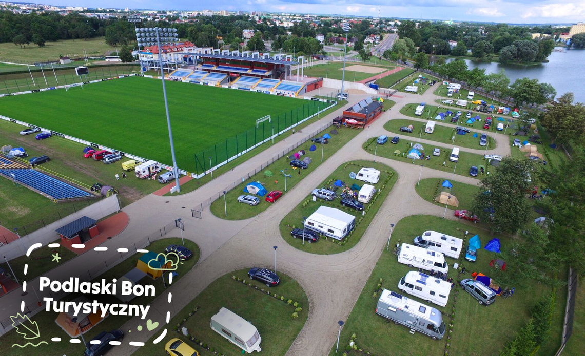 Eurocamping nr 133 w Suwałkach w programie Podlaski Bon Turystyczny