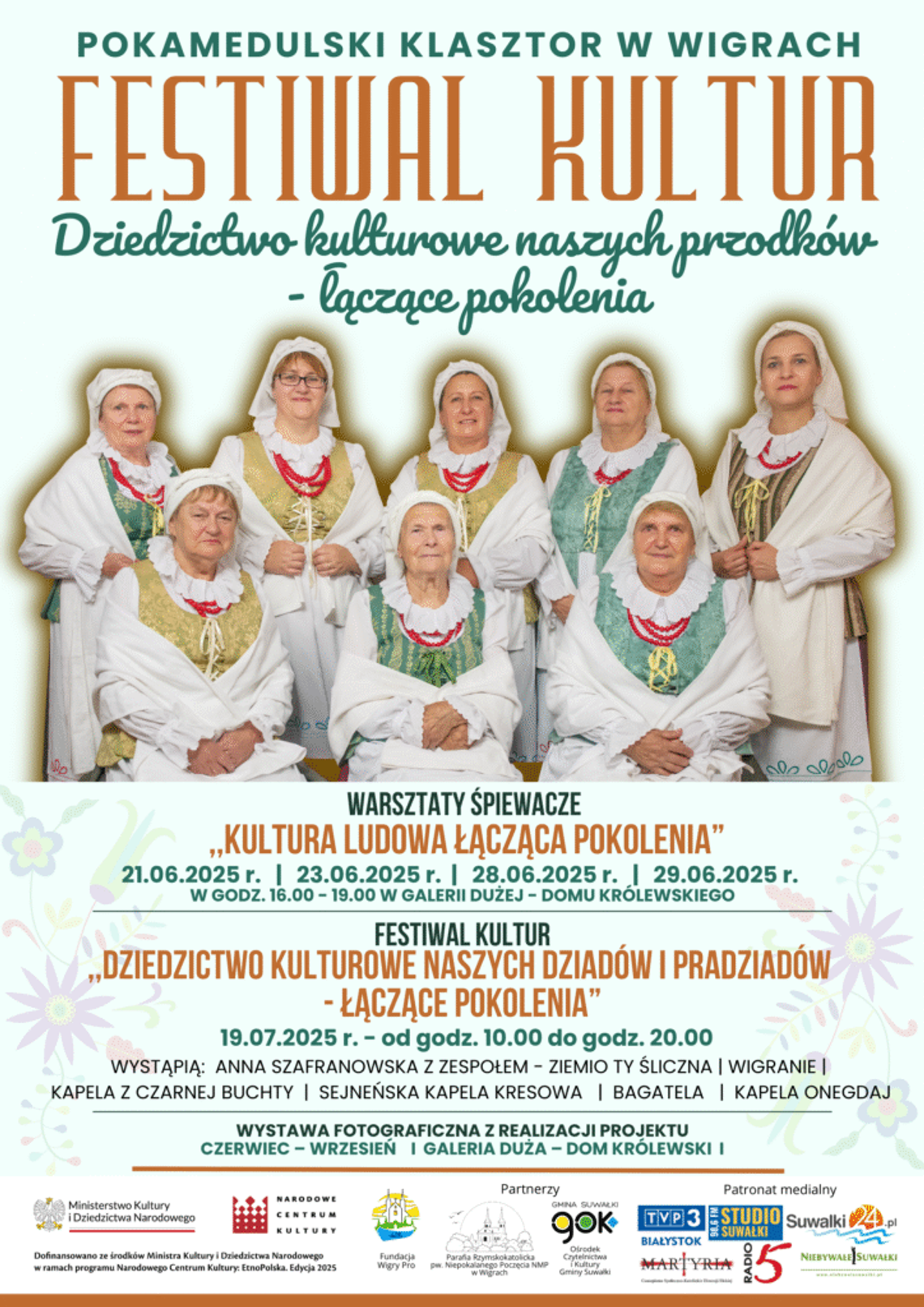 🎶 Festiwal Kultur w Wigrach – poznaj dziedzictwo przodków i zaśpiewaj z „Wigraniami”!