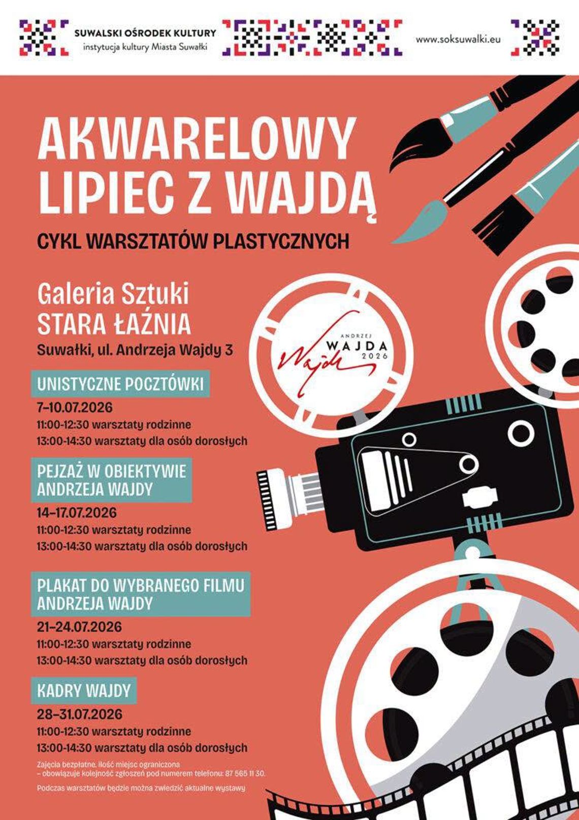 Film i sztuka w jednym. Kreatywne warsztaty w Galerii Starej Łaźni zachwyciły uczestników