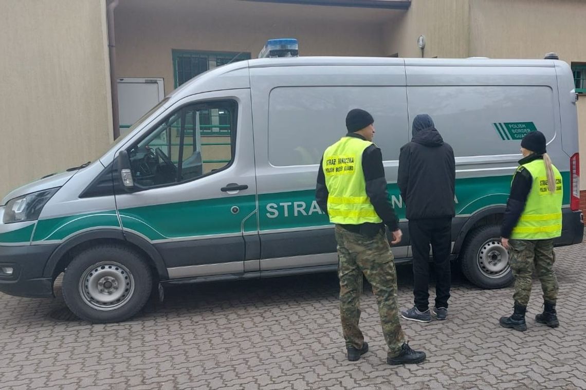 Funkcjonariusze Straży Granicznej zatrzymali kuriera. Odmówiono wjazdu 6 osobom na granicy z Litwą