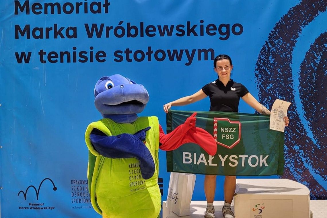 Funkcjonariuszka Straży Granicznej z medalem. Dwa turnieje w Krakowie Funkcjonariuszka Straży Granicznej z medalem. Dwa turnieje w Krakowie