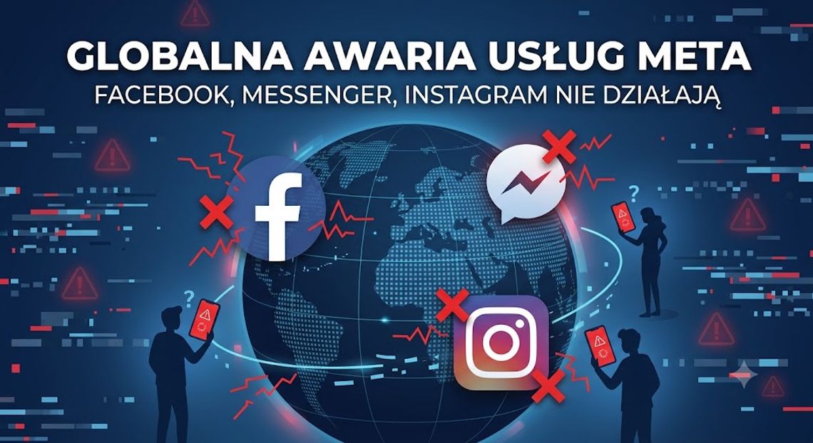 Globalna awaria usług Meta. Problemy z Facebookiem, Messengerem i Instagramem