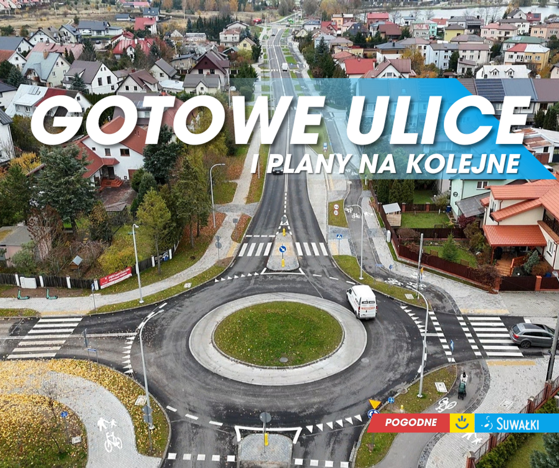 🚧 Gotowe ulice i plany na kolejne – Suwałki podsumowują inwestycje i ruszają z nowym programem drogowym 🛣️