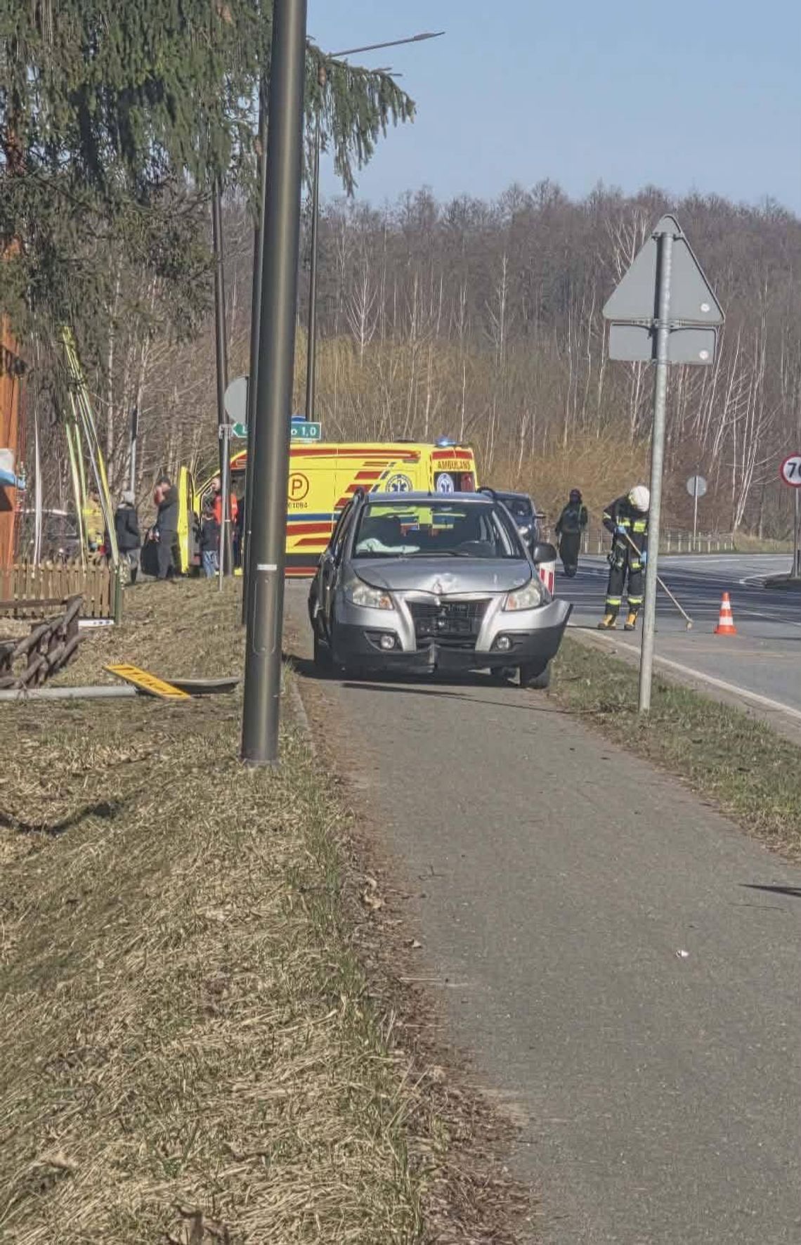 🚑 Groźne zdarzenie drogowe na trasie Suwałki–Sejny