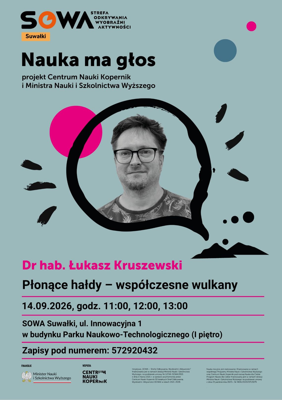 Hałdy mogą skrywać cenne surowce. Spotkanie z geologiem w SOWA Suwałki