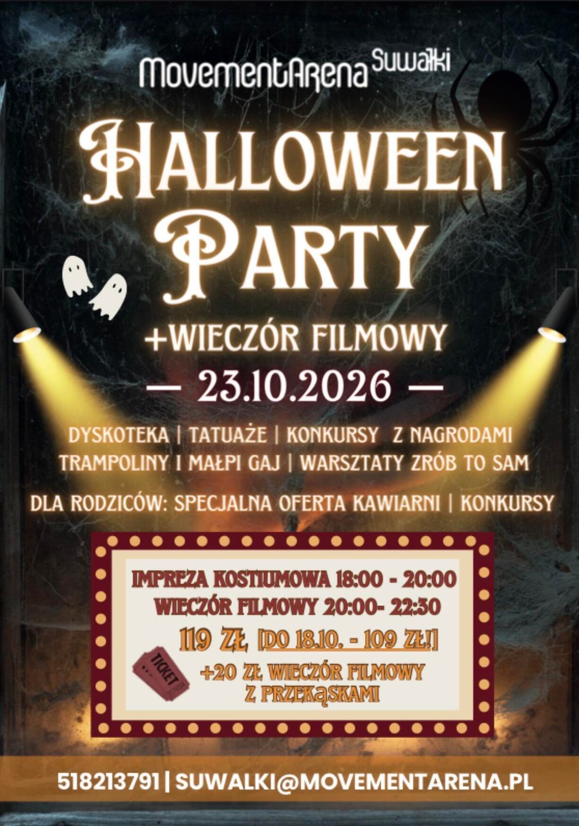 Halloween, na które wszyscy czekali! Największa impreza tej jesieni w Suwałkach Halloween, na które wszyscy czekali! Największa impreza tej jesieni w Suwałkach