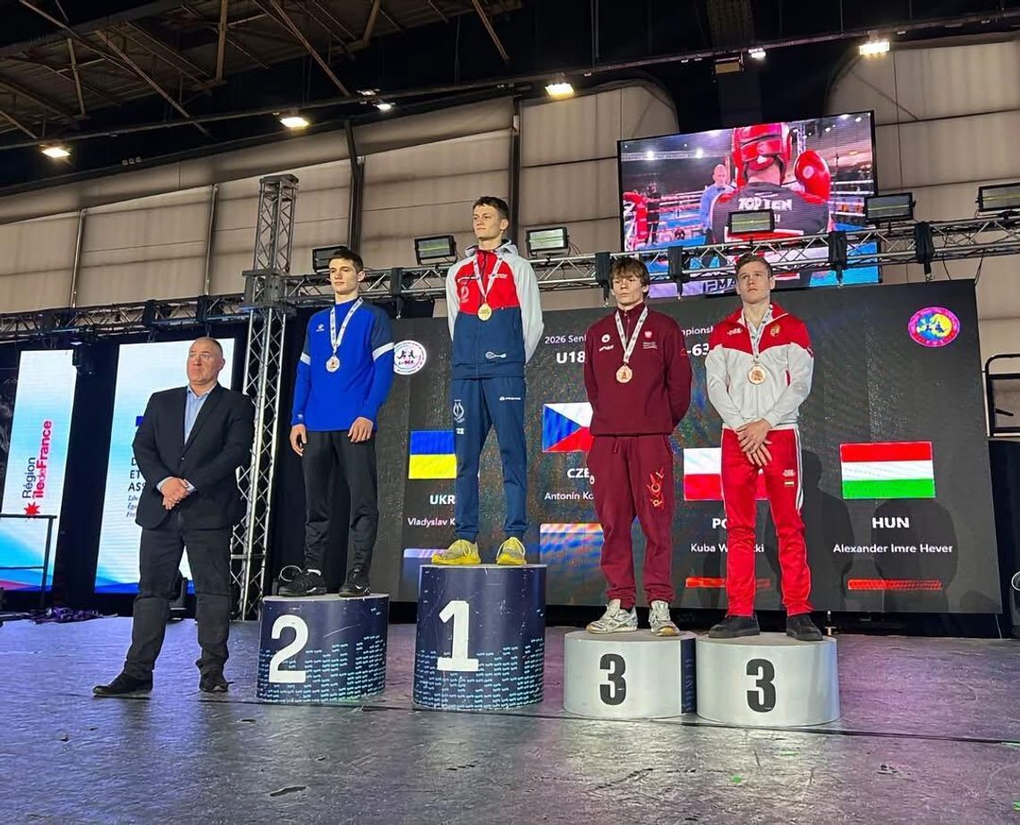 Historyczny sukces suwalskiego Muay Thai! Kuba Woźnicki z brązowym medalem Mistrzostw Europy IFMA Historyczny sukces suwalskiego Muay Thai! Kuba Woźnicki z brązowym medalem Mistrzostw Europy IFMA