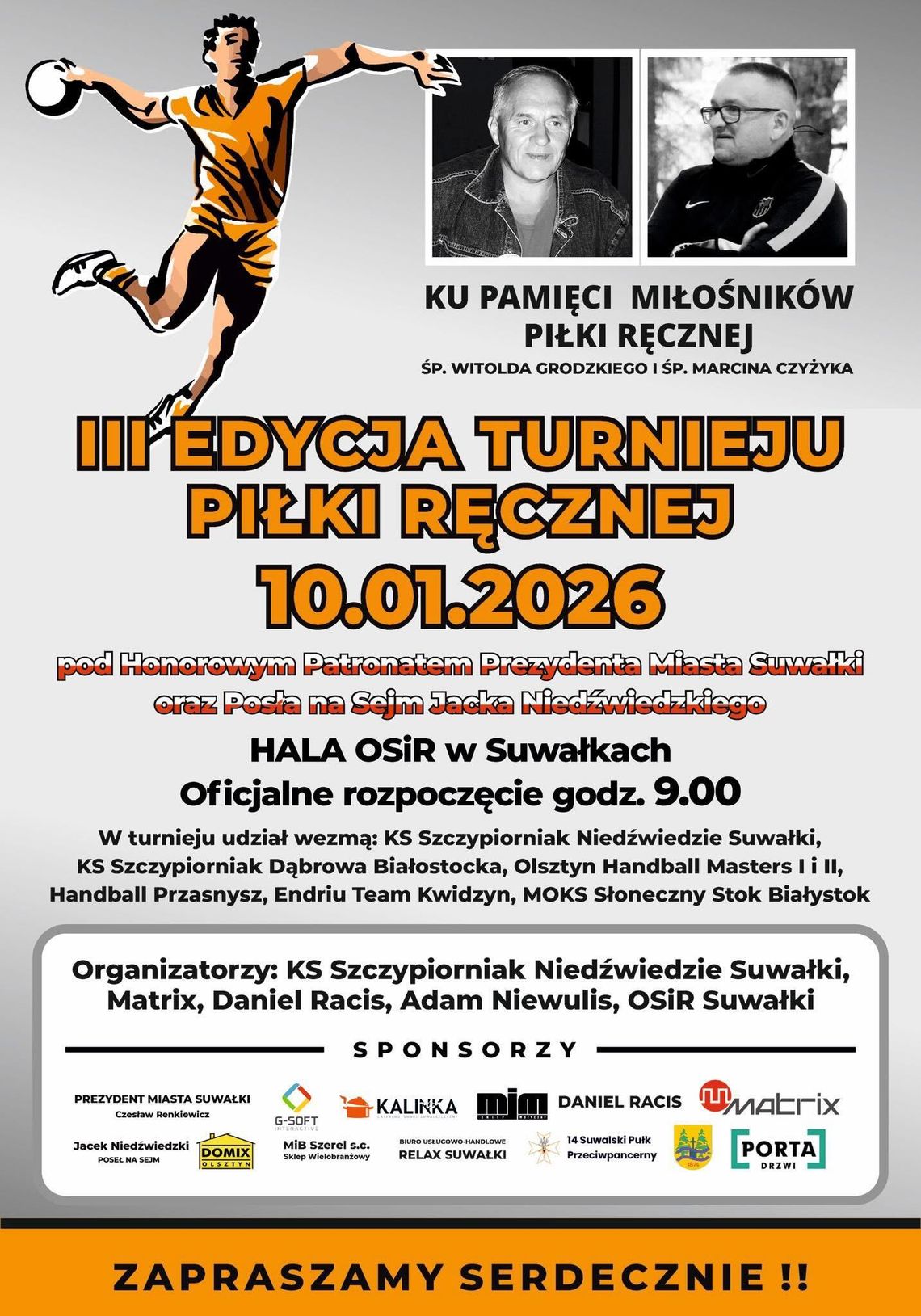 III edycja Turnieju Piłki Ręcznej ku pamięci Miłośników Handballu