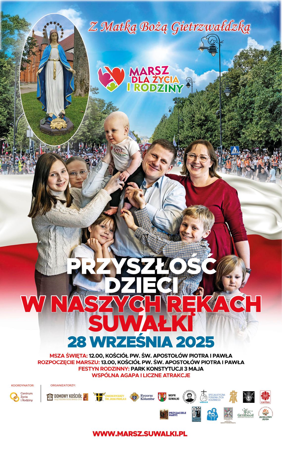 🇵🇱 IV Marsz dla Życia, Rodziny i Ojczyzny w Suwałkach