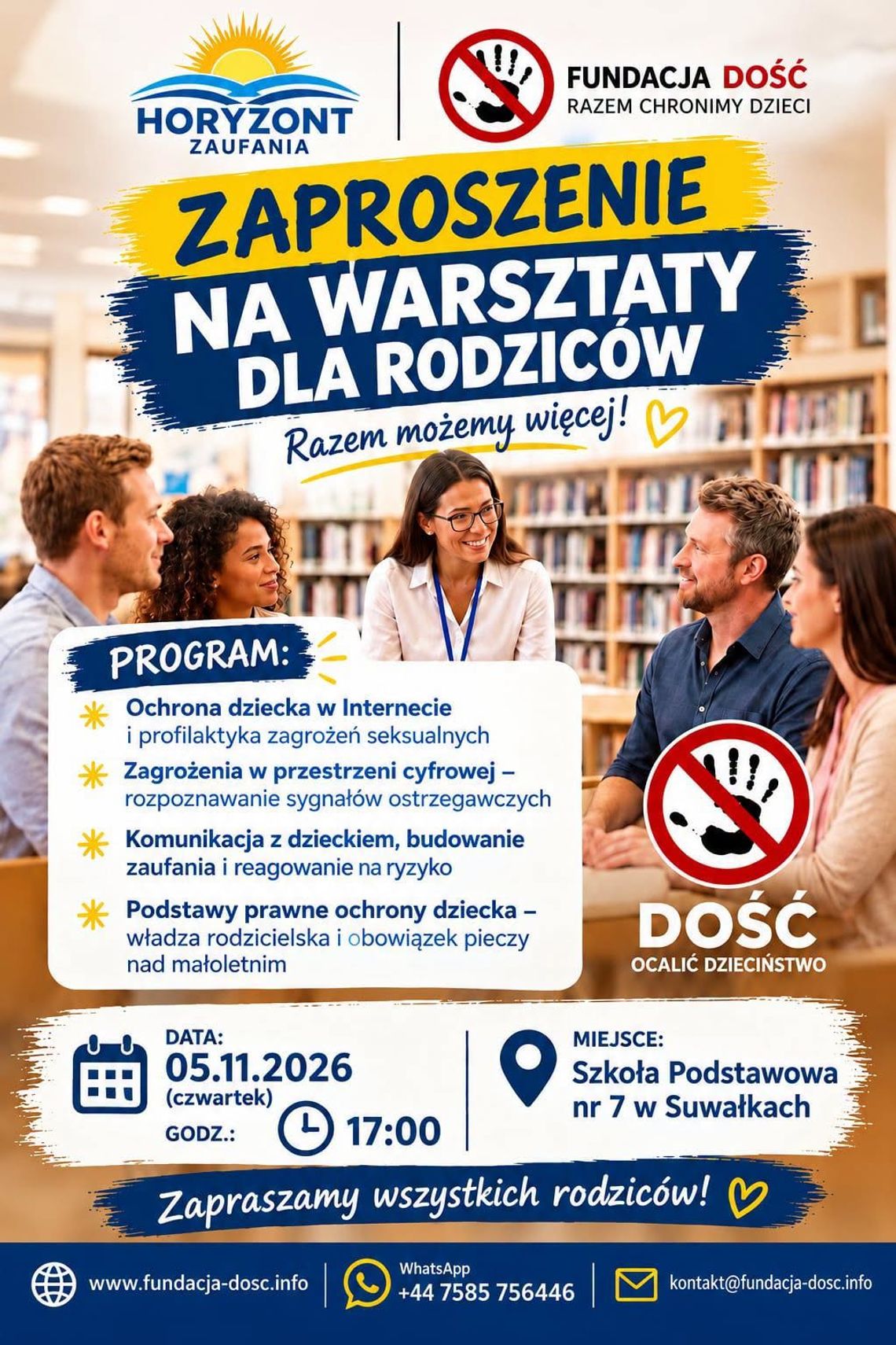 Jak chronić dzieci w Internecie? Warsztaty dla rodziców w suwalskiej szkole Jak chronić dzieci w Internecie? Warsztaty dla rodziców w suwalskiej szkole