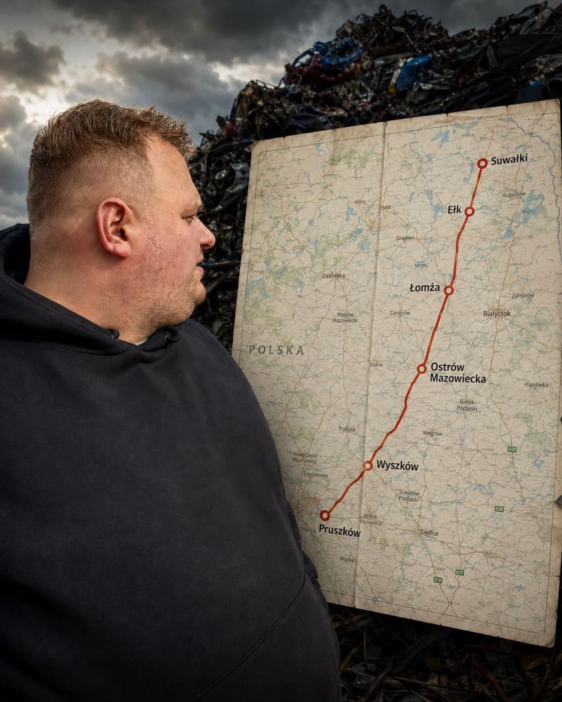 Janusz ze Złomowiska rusza w trasę na Suwałki. Po drodze odbierze złom od mieszkańców Janusz ze Złomowiska rusza w trasę na Suwałki. Po drodze odbierze złom od mieszkańców