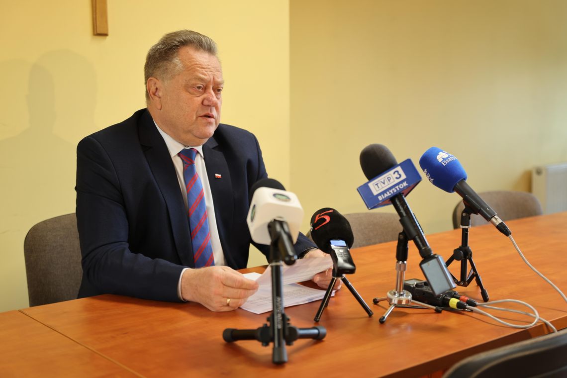 Jarosław Zieliński pisze do rządu. Chce inwestycji na Suwalszczyźnie i większego bezpieczeństwa w szkołach