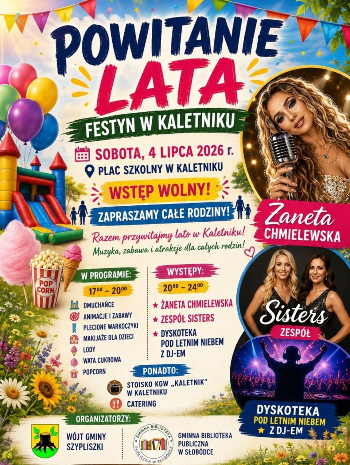 Już dziś „Powitanie Lata” w Kaletniku! Rodzinny festyn i muzyczna zabawa pod chmurką