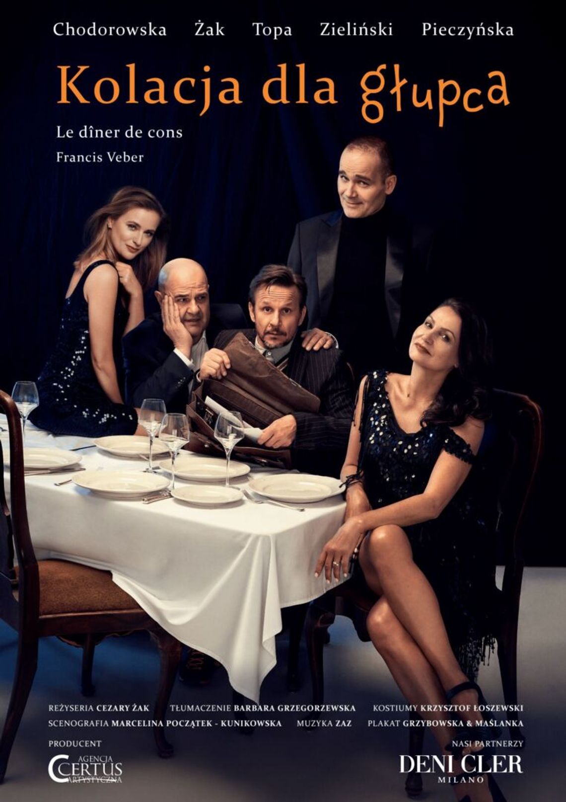 🎭 Już za 2 dni w Suwałkach – teatralny hit „Kolacja dla głupca”!