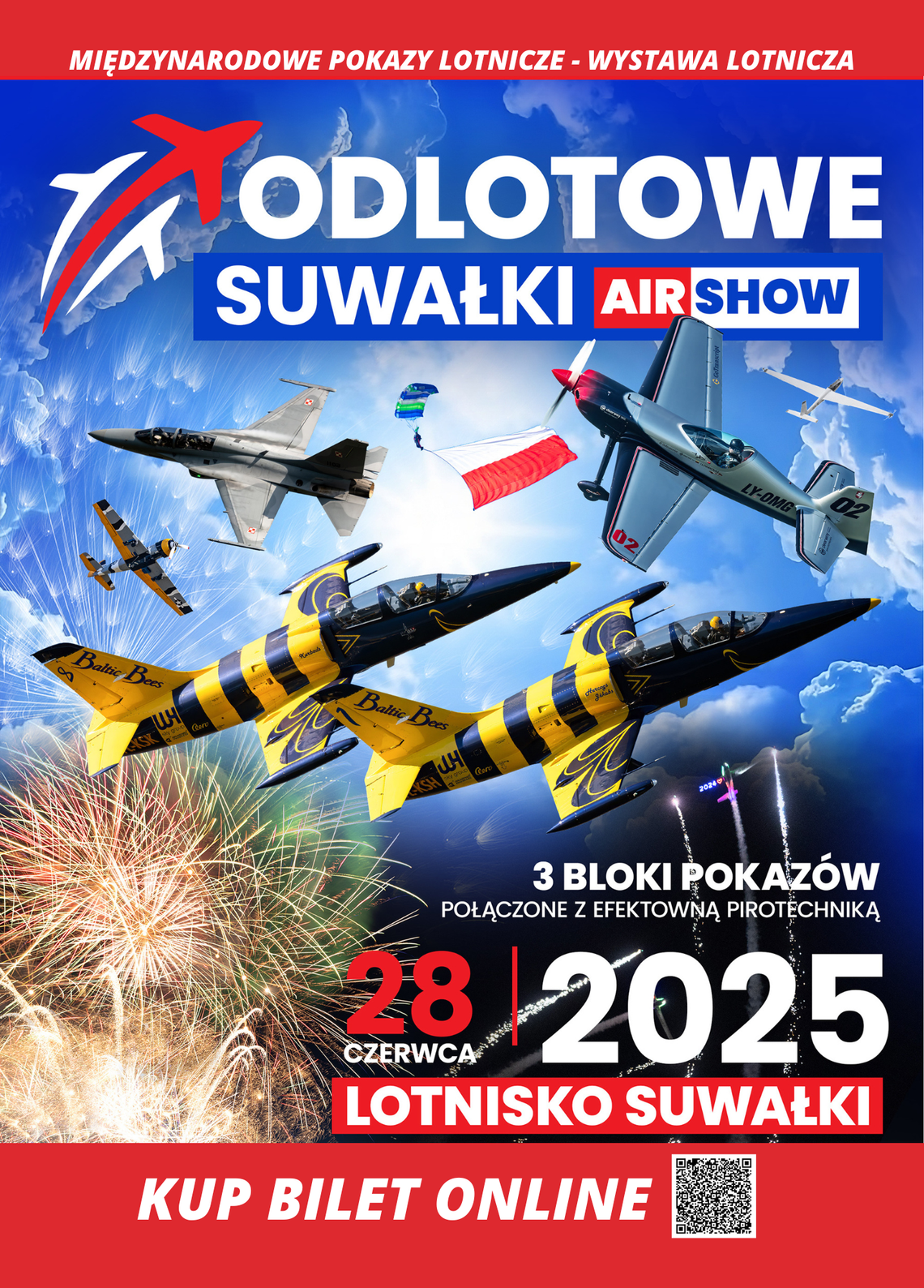 Już za 8 dni Suwałki oderwą się od ziemi! Nadchodzi AIR SHOW 2025 ✈️🔥